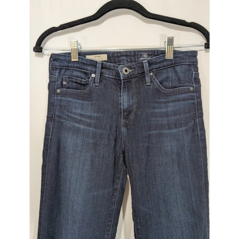 AG Adriano Goldschmied Prima Mid Rise Cigarette Jeans‎ Dark Wash Womens 25R